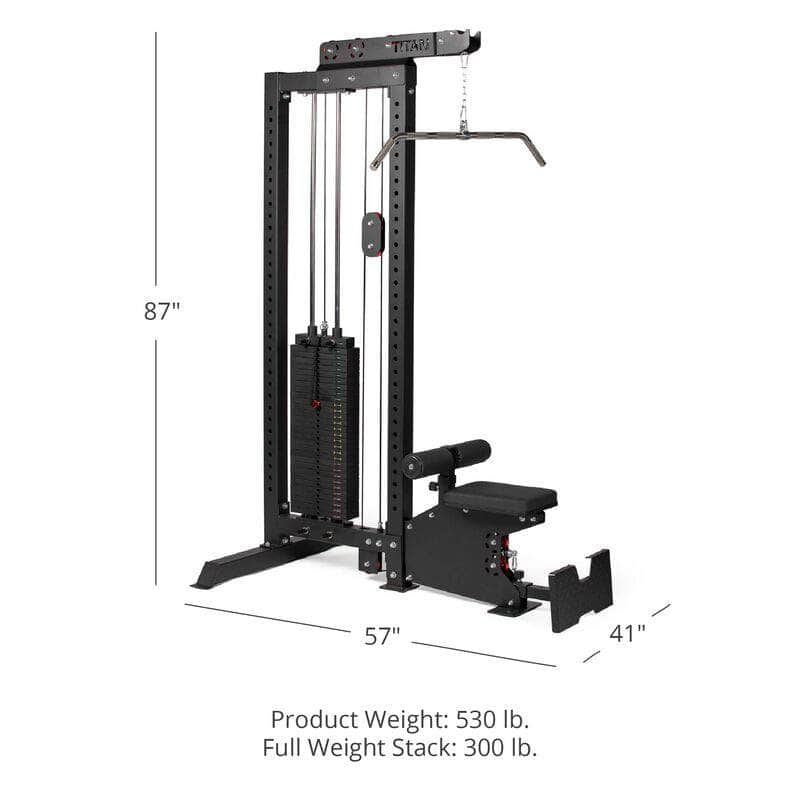 Titan-Fitness, Titan Fitness Lat Pulldown Maschine