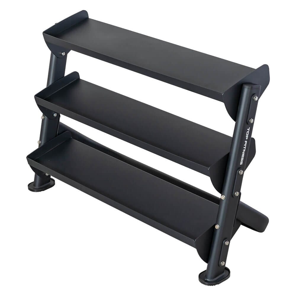 Top-Fitness, Top Fitness 3-Tier 4ft Tray-Style Hantel Rack