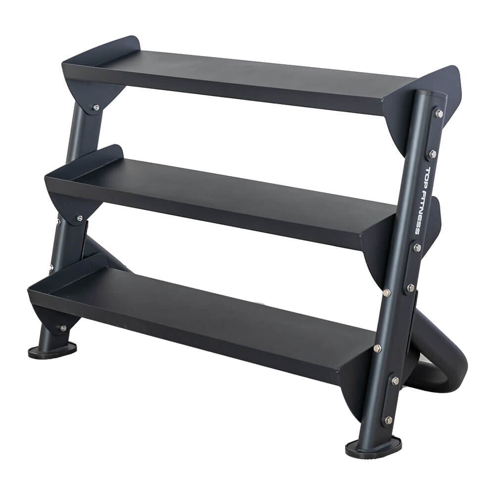 Top-Fitness, Top Fitness 3-Tier 4ft Tray-Style Hantel Rack