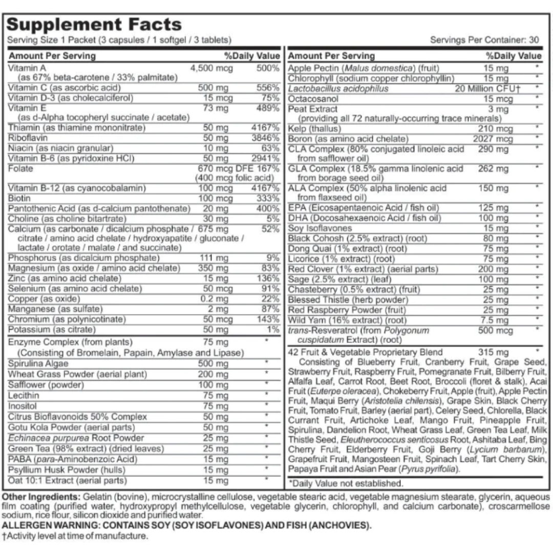 VHIFIT, VITAMINPAKETE FÜR FRAUEN