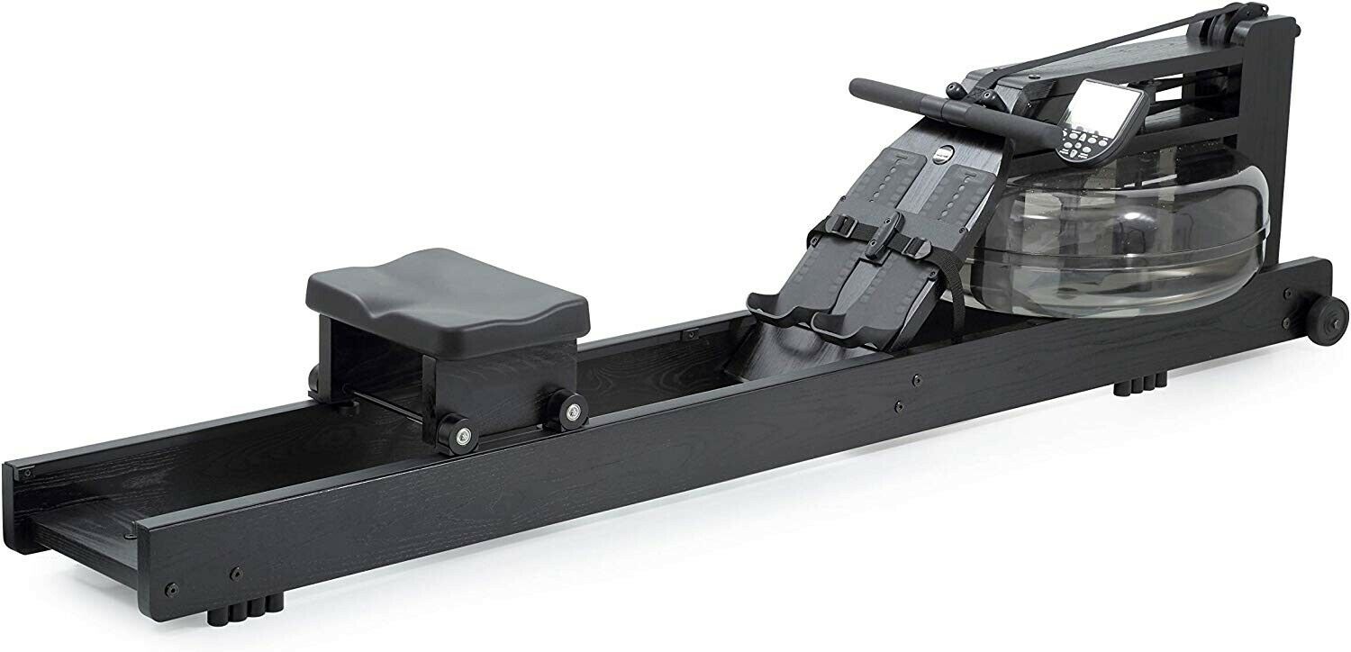 Wasserruderer, Water Rower All Black Rower mit S4 Monitor