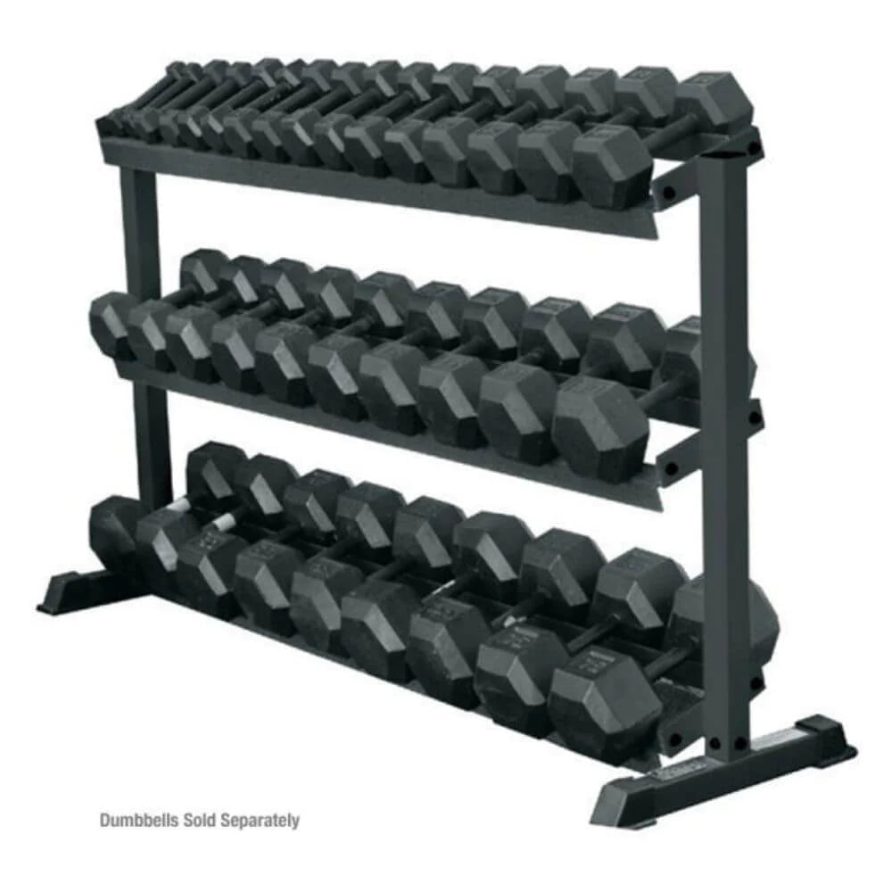 Langhantel York, York Barbell Dreistöckiges Pro-hex Rack