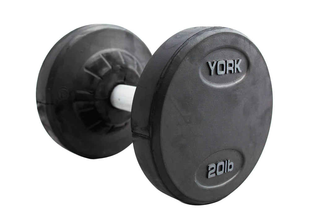 Yorker Langhantel, York Pro Style Kurzhantel 40 lbs - 50 lbs