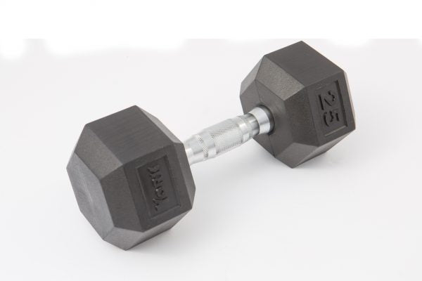 York Barbell, York Rubber Hex Hantel 2.5 lbs - 45 lbs