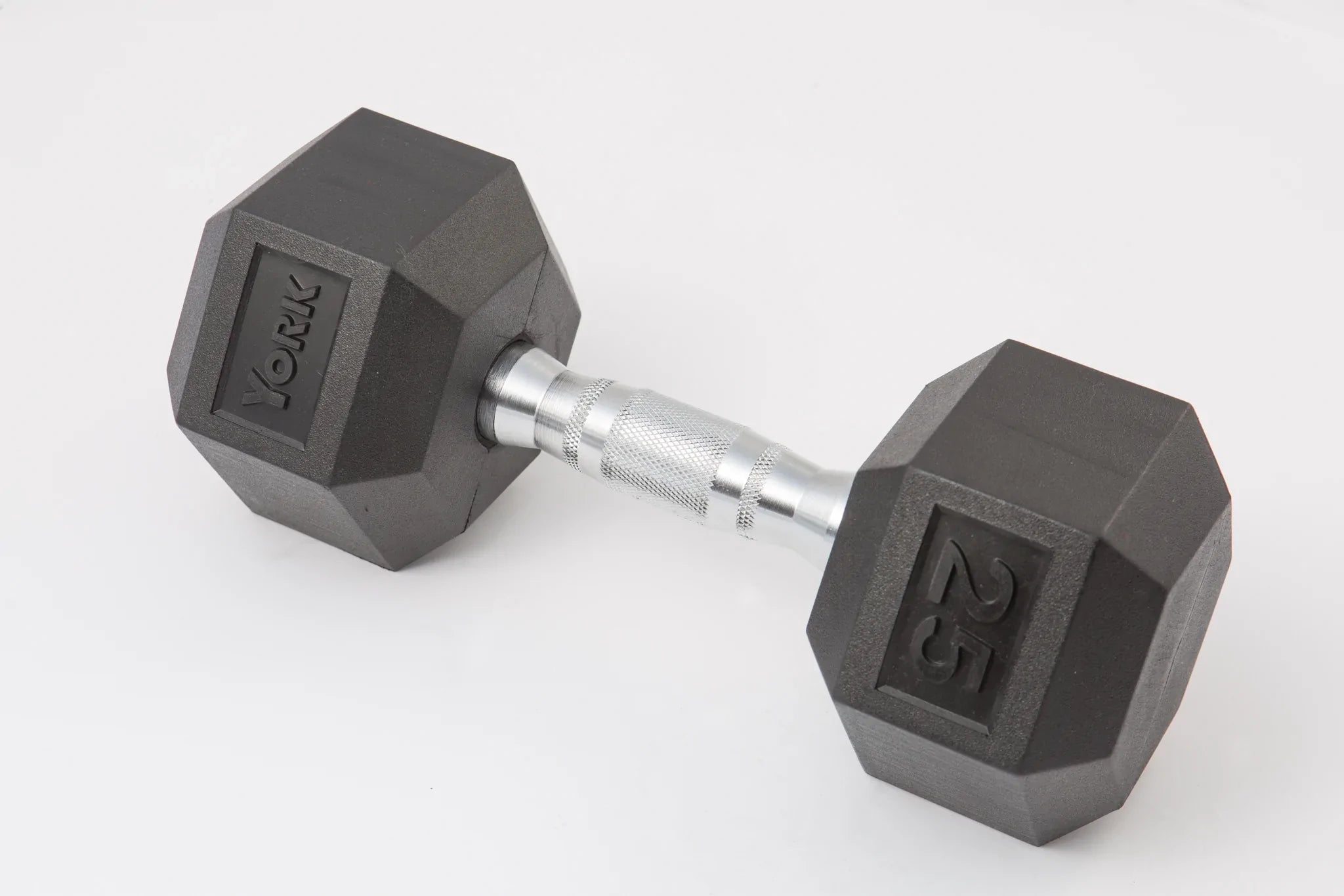 York Barbell, York Rubber Hex Hantel 50 lbs - 80 lbs