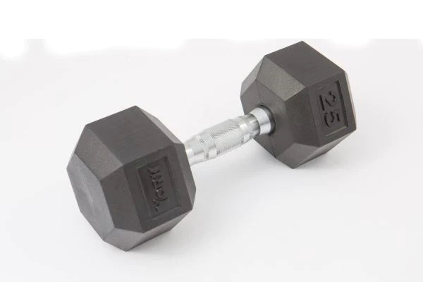 York Barbell, York Rubber Hex Kurzhantel 85 lbs - 125 lbs