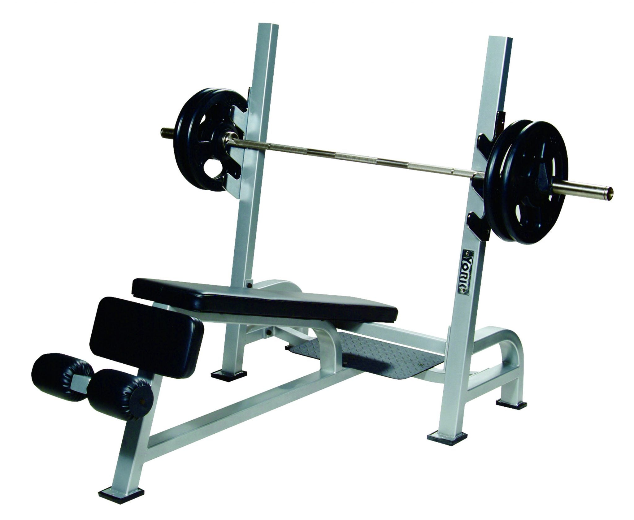 Yorker Langhantel, York STS Olympic Decline Bench Press mit Gewehrständern - 54039